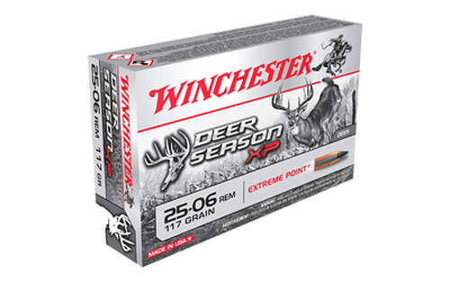 Ammunition Winchester Ammunition Deer Season XP 25 06 WIN DEER SN XP 25-06REM 117GR 20/200